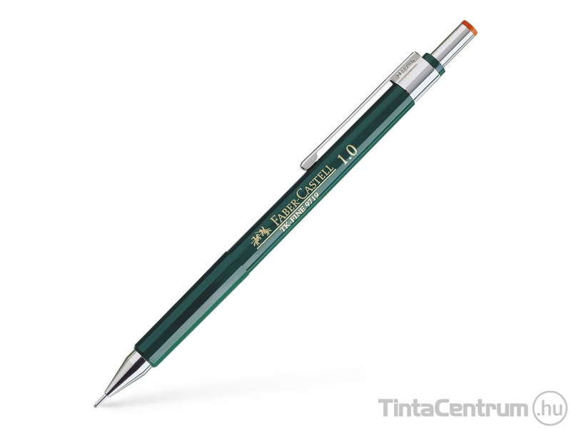 Nyomósirón, 0,9mm, FABER-CASTELL "TK-FINE 9719", zöld