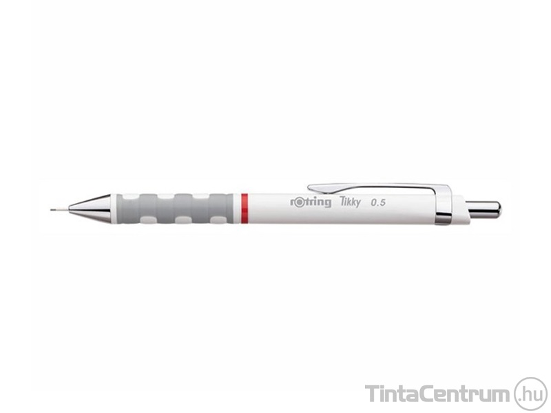 Nyomósirón, 0,5mm, ROTRING "Tikky III", fehér