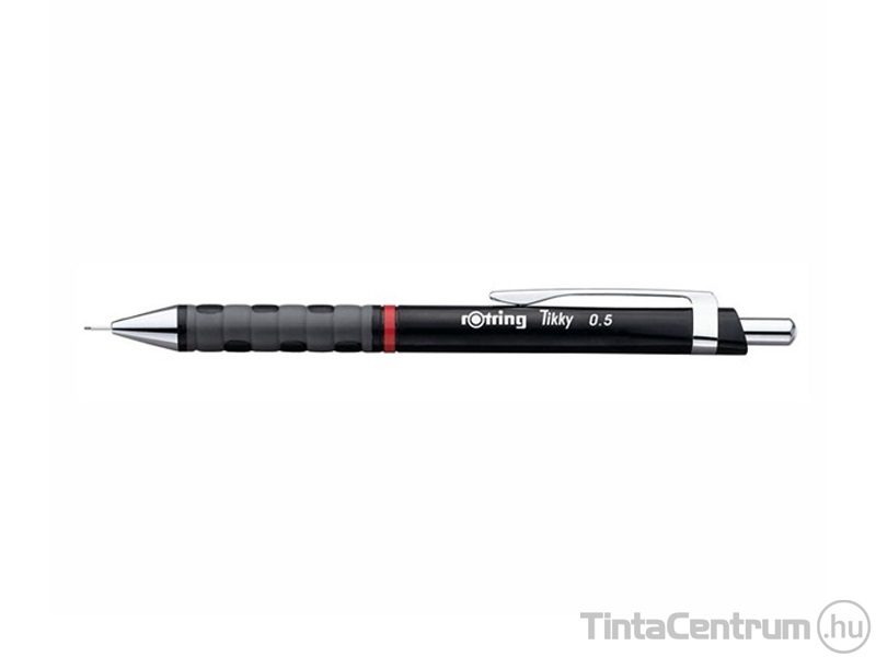 Nyomósirón, 0,5mm, ROTRING "Tikky III", fekete