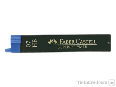 Nyomósirón grafitbél, 0,7mm, HB, FABER-CASTELL 12szál/tubus