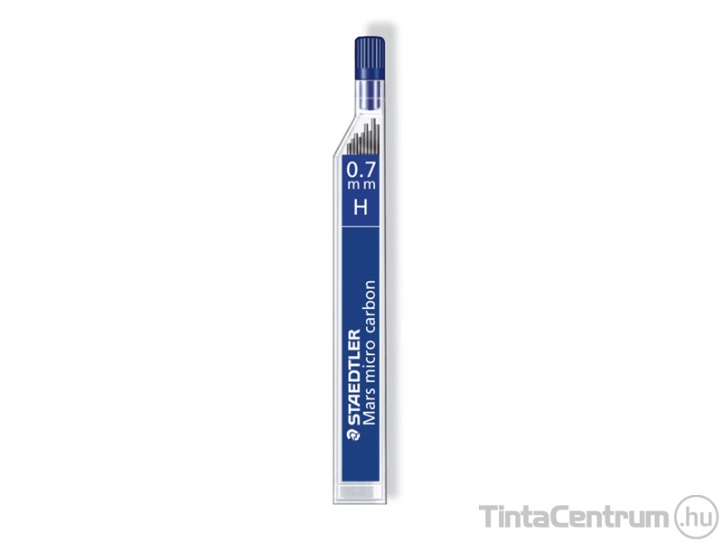 Nyomósirón grafitbél, 0,7mm, H, STAEDTLER "Mars Micro" 12szál/tubus