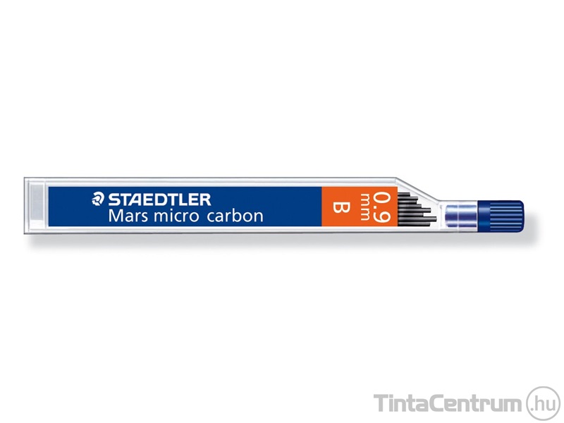 Nyomósirón grafitbél, 0,9mm, B, STAEDTLER "Mars Micro" 12szál/tubus