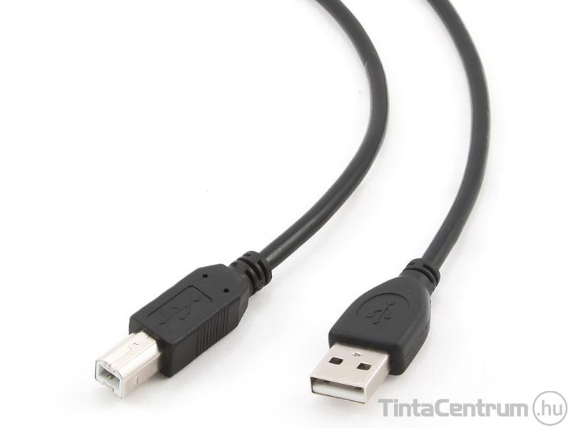 Nyomtató kábel, USB 2.0, prémium, 3m, GEMBIRD, fekete