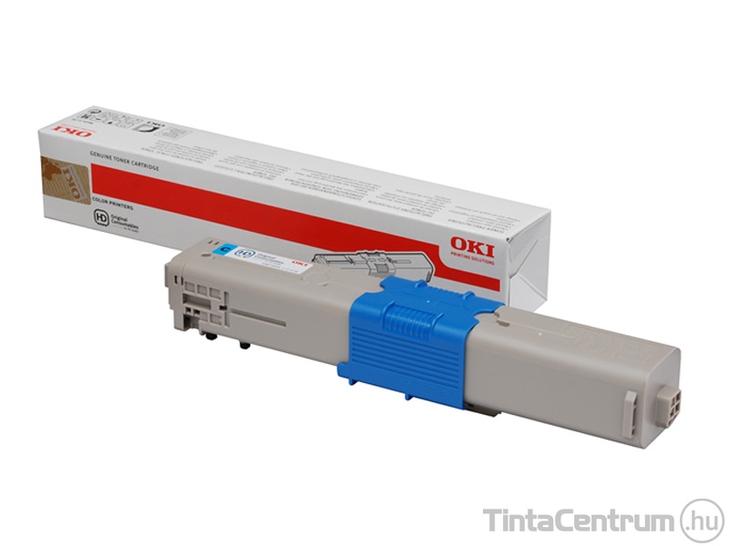 OKI C301/C321/MC332/MC342 ciánkék [1500 oldal] eredeti toner