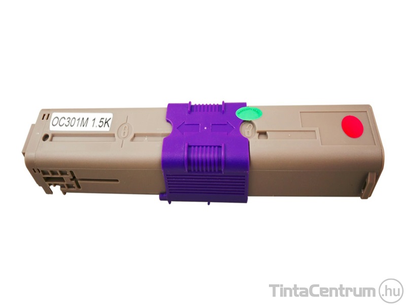 OKI C301/C321/MC332/MC342 magenta [1500 oldal] kompatibilis 100% új toner