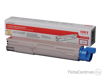 OKI C3300/C3400/C3600 magenta [2500 oldal] eredeti toner