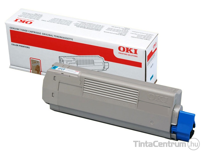 OKI C610 ciánkék [6000 oldal] eredeti toner