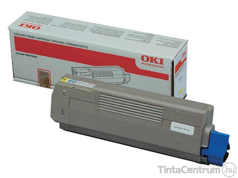 OKI C610 sárga [6000 oldal] eredeti toner