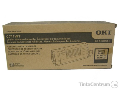 OKI C711 fehér [6000 oldal] eredeti toner