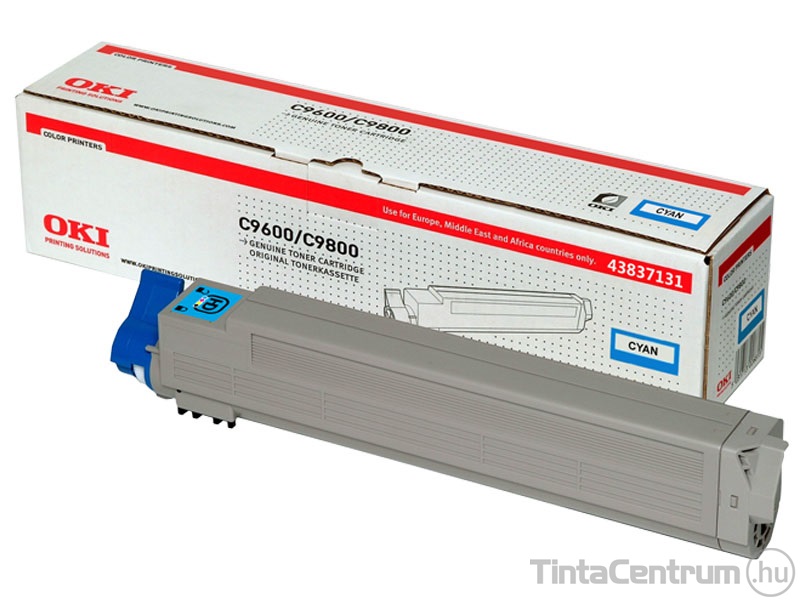 OKI C9655 ciánkék [22000 oldal] eredeti toner