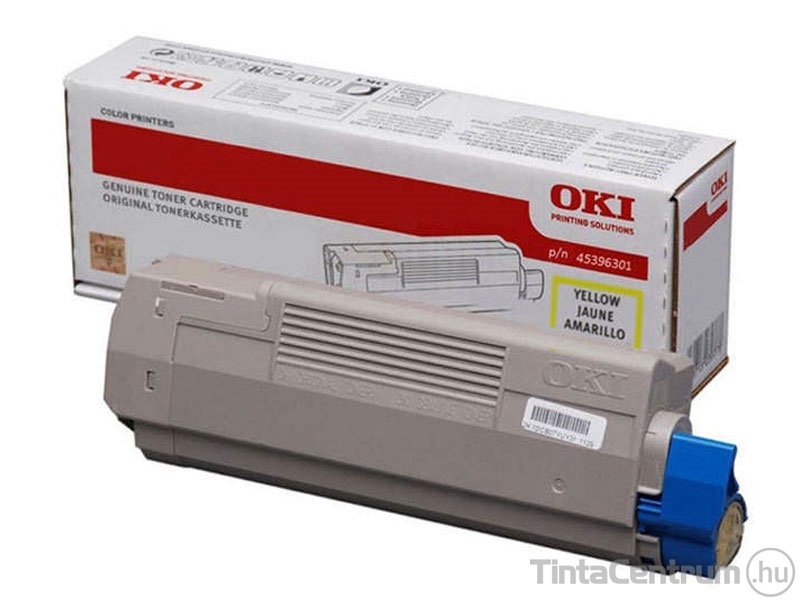 OKI MC760/MC770/MC780 sárga [6000 oldal] eredeti toner