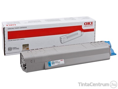 OKI MC851/MC861 ciánkék [7300 oldal] eredeti toner