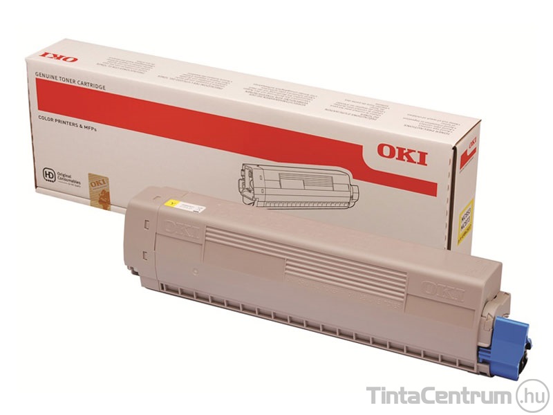 OKI MC853/MC873 sárga [7300 oldal] eredeti toner