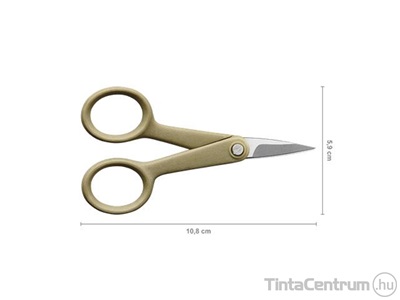 Olló, 11cm, körömvágó, FISKARS "ReNew", natúr