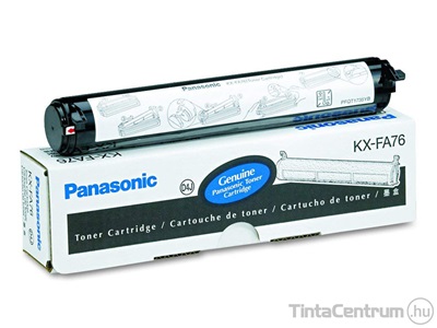 Panasonic KX-FA76 fekete [2000 oldal] eredeti toner