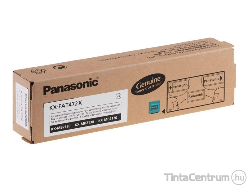 Panasonic KX-FAT472 fekete [2000 oldal] eredeti toner