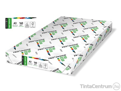 Másolópapír, digitális, A3, 160g, PRO-DESIGN 250lap/csomag