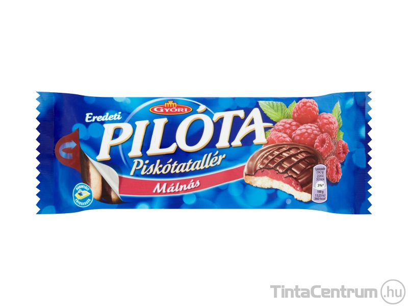 Piskótatallér, 147g, GYŐRI "Pilóta", málna