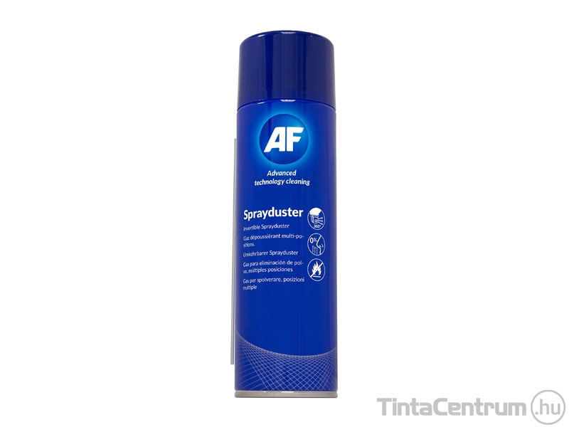 Porpisztoly, sűrített levegő spray, forgatható, nem gyúlékony, 200ml, AF "Sprayduster"