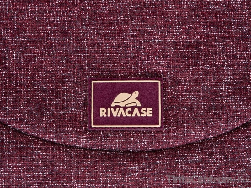 RIVACASE "Anvik 7921" notebook táska, 14", burgundi vörös