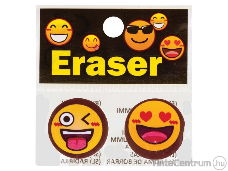 Radír, CENTRUM "Emojidex" 2 db/csomag