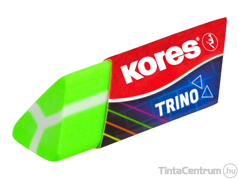 Radír, KORES "Trino", vegyes neon színek