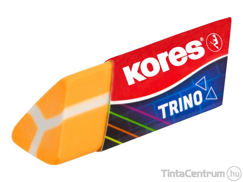 Radír, KORES "Trino", vegyes neon színek