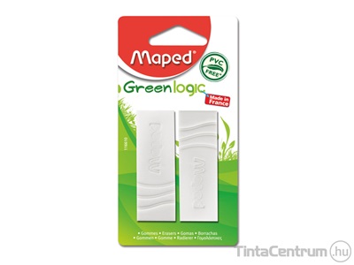 Radír, MAPED "Greenlogic" 2db/csomag