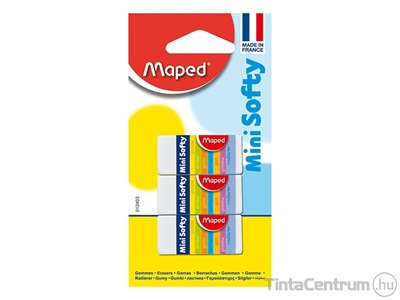 Radír, MAPED "Mini Softy" 3db/csomag