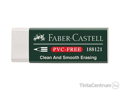 Radír, PVC mentes, FABER-CASTELL "7081"