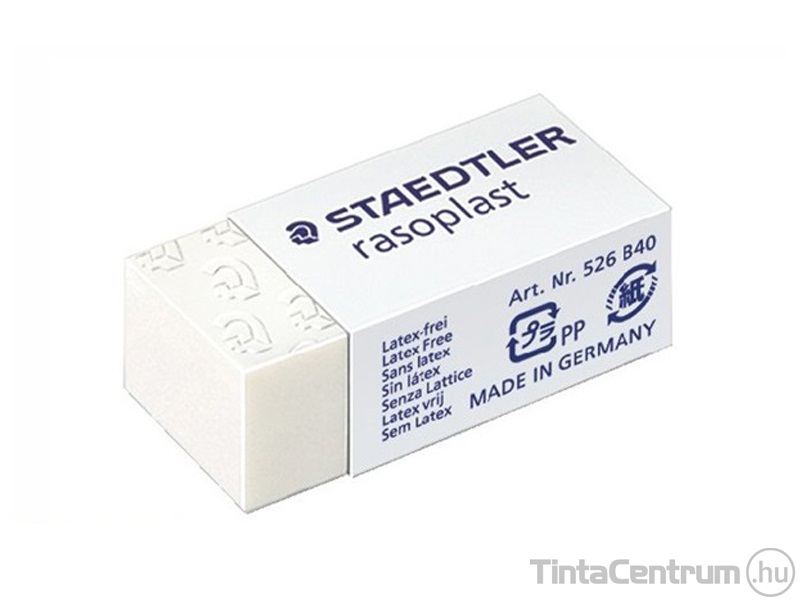 Radír, STAEDTLER "Rasoplast B40" (33x16x13mm)