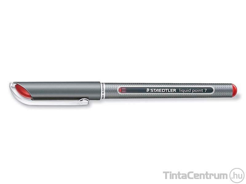 Rollertoll, 0,3mm, STAEDTLER "Liquid Point 7", piros