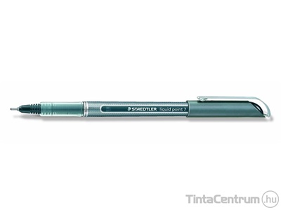 Rollertoll, 0,3mm, STAEDTLER "Liquid Point 7", zöld