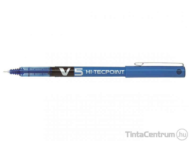 Rollertoll, 0,3mm, tűhegyű, PILOT "Hi-Tecpoint V5", kék