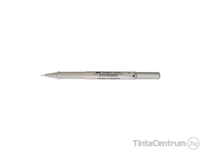 Filctoll, 0,1mm, FABER-CASTELL "Ecco-Pigment", fekete