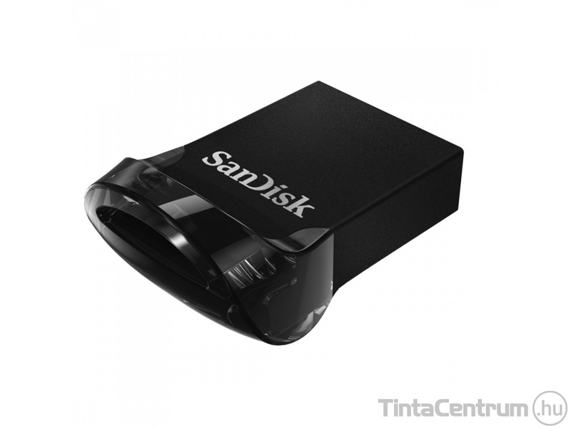 SANDISK pendrive, 128GB, USB 3.1, "Cruzer Fit Ultra", fekete