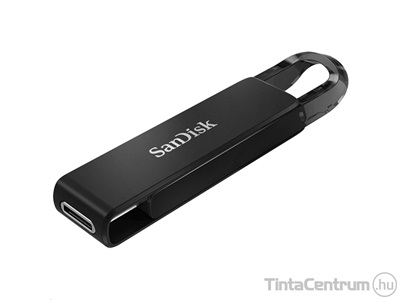 SANDISK pendrive, 128GB, USB 3.1 + USB-C, "Ultra", fekete