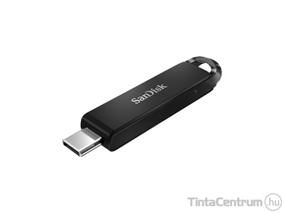 SANDISK pendrive, 32GB, USB 3.1 + USB-C, "Ultra", fekete