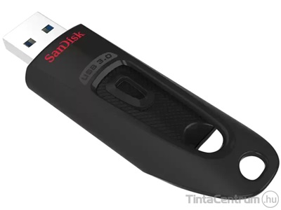 SANDISK pendrive, 512GB, USB 3.0, "Cruzer Ultra", fekete