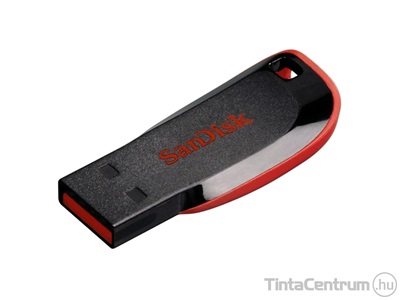 SANDISK pendrive, 64GB, USB 2.0, "Cruzer Blade", fekete