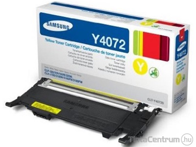 Samsung CLP-320/325 (CLT-Y4072S) sárga [1000 oldal] eredeti toner