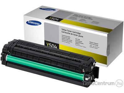 Samsung CLP-415/4195 (CLT-Y504S) sárga [1800 oldal] eredeti toner