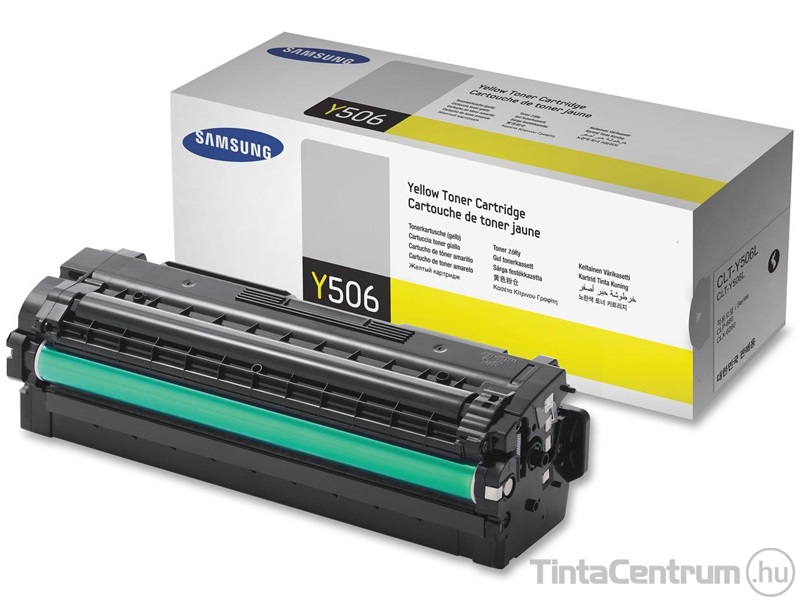 Samsung CLP-680ND/CLX-6260FR (CLT-Y506S) sárga [1500 oldal] eredeti toner