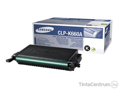 Samsung CLP-K660A fekete [2500 oldal] eredeti toner