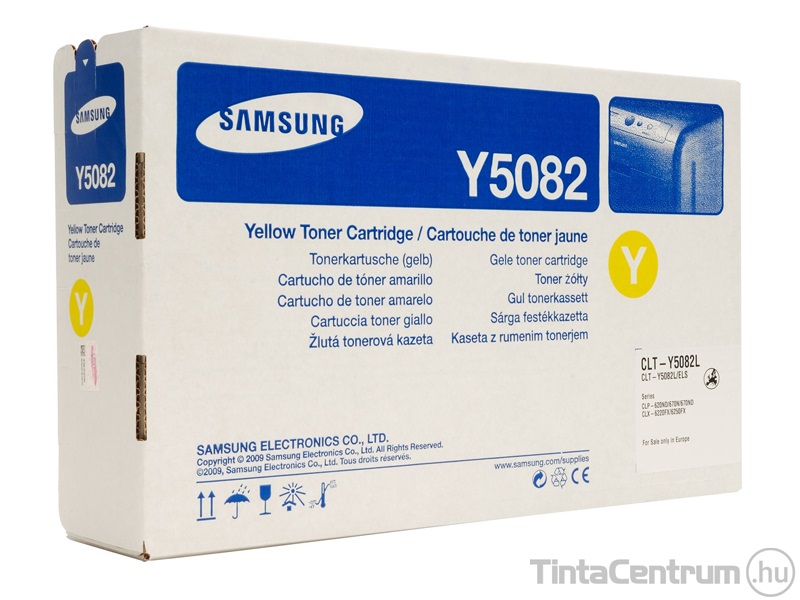 Samsung CLT-Y5082S sárga [2000 oldal] eredeti toner