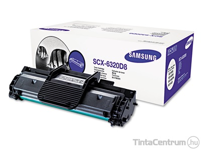 Samsung SCX-6320D8 fekete [8000 oldal] eredeti toner