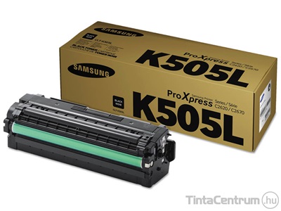 Samsung SL-C2620DW/SL-C2670FW (CLT-K505L) fekete [6000 oldal] eredeti toner