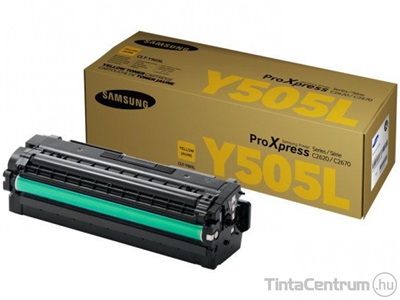 Samsung SL-C2620DW/SL-C2670FW (CLT-Y505L) sárga [3500 oldal] eredeti toner