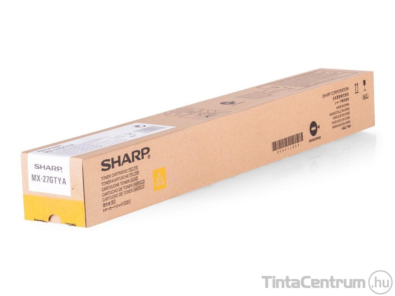 Sharp MX-27GTYA sárga [15000 oldal] eredeti toner