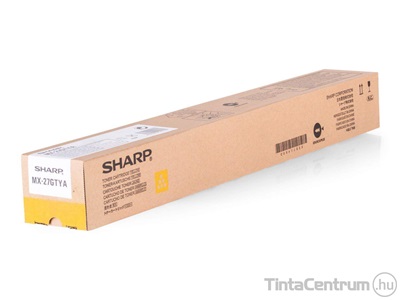 Sharp MX-27GTYA sárga [15000 oldal] eredeti toner